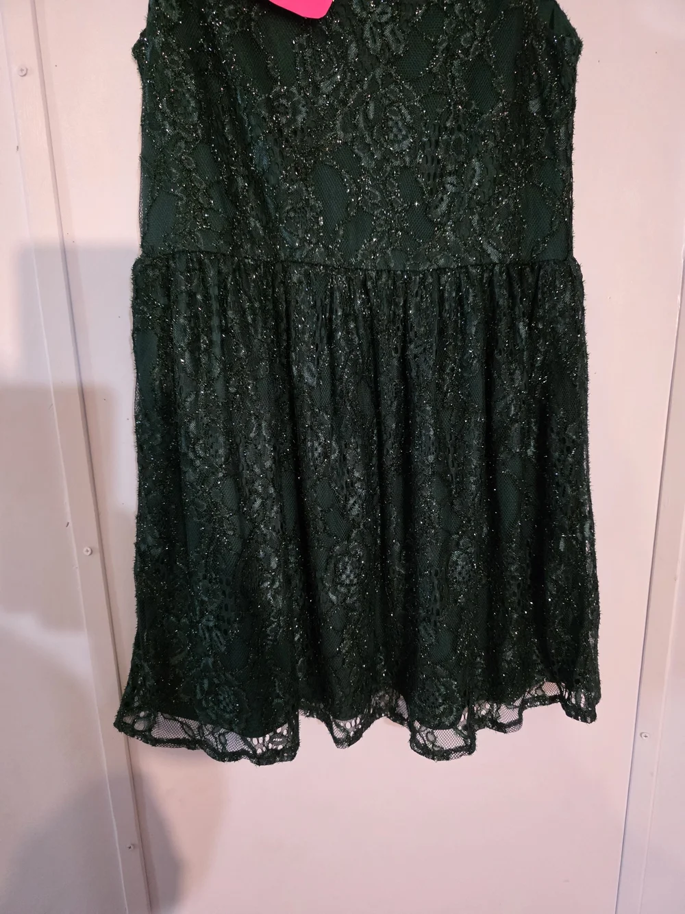 The Children's Place Green Lace Dress NWOT Size 16 PARTY